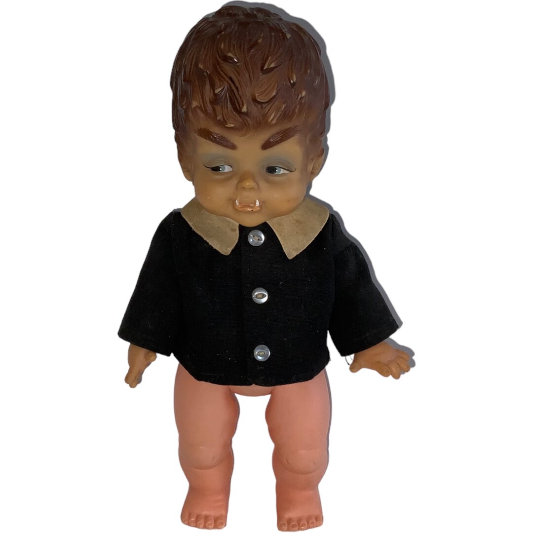 Munsters Wolfy Wolfie Doll Mini Action Figure 1964 Ideal Vintage Toys