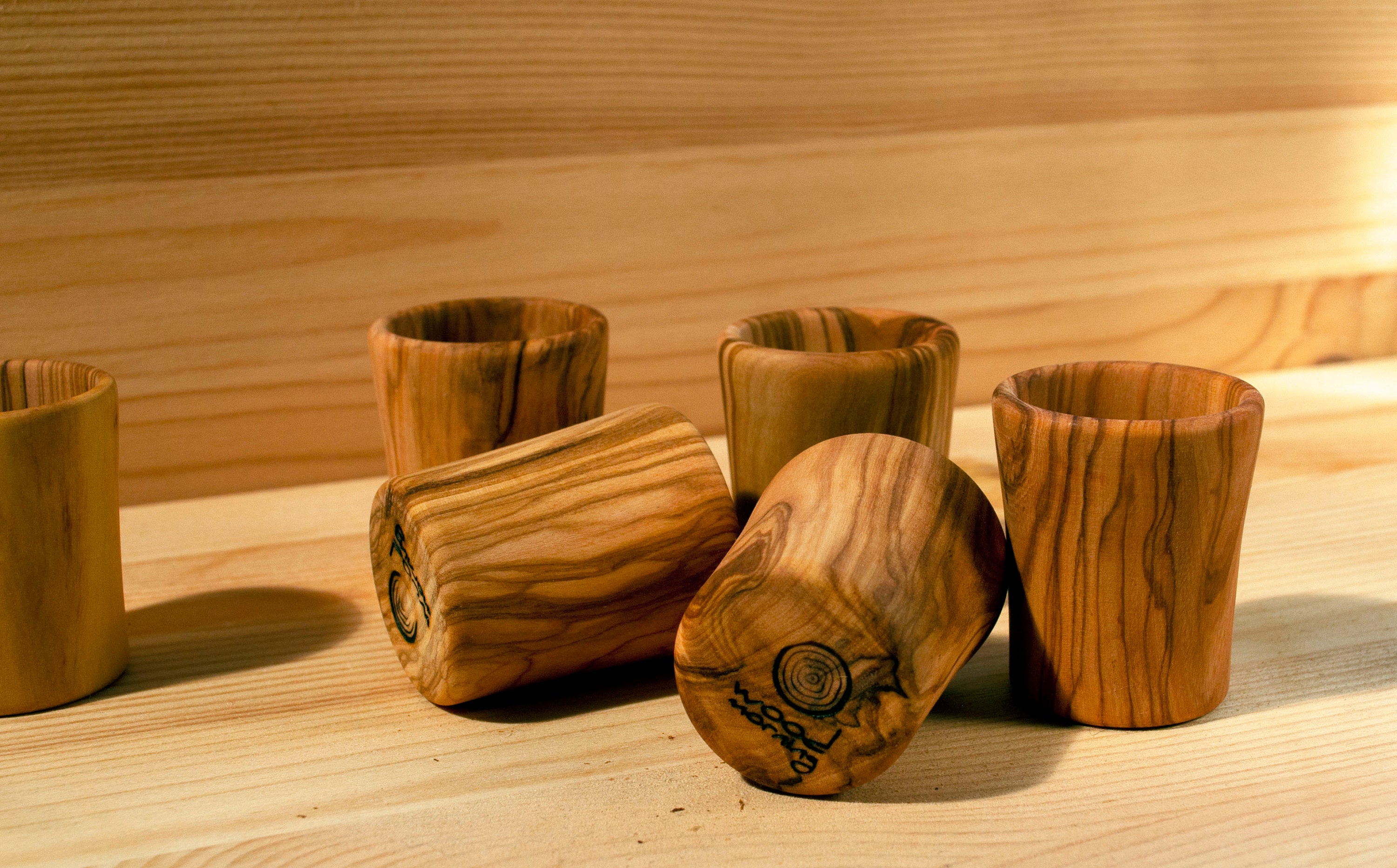 Olive Wood Woodturning Cup Shot Glass Handmade Shot Glass Etsy UK