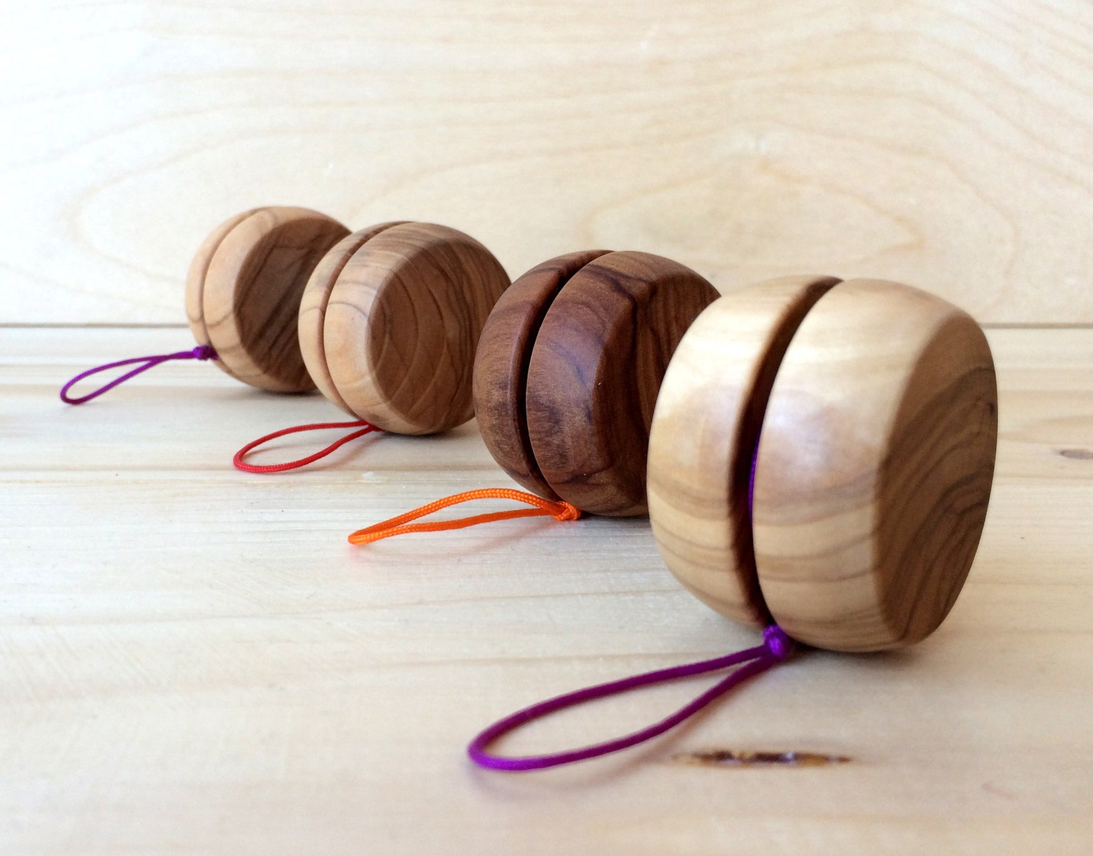 Yoyo Olive Wood Handmade Wooden Yoyo Yoyo Old Time Classic Etsy