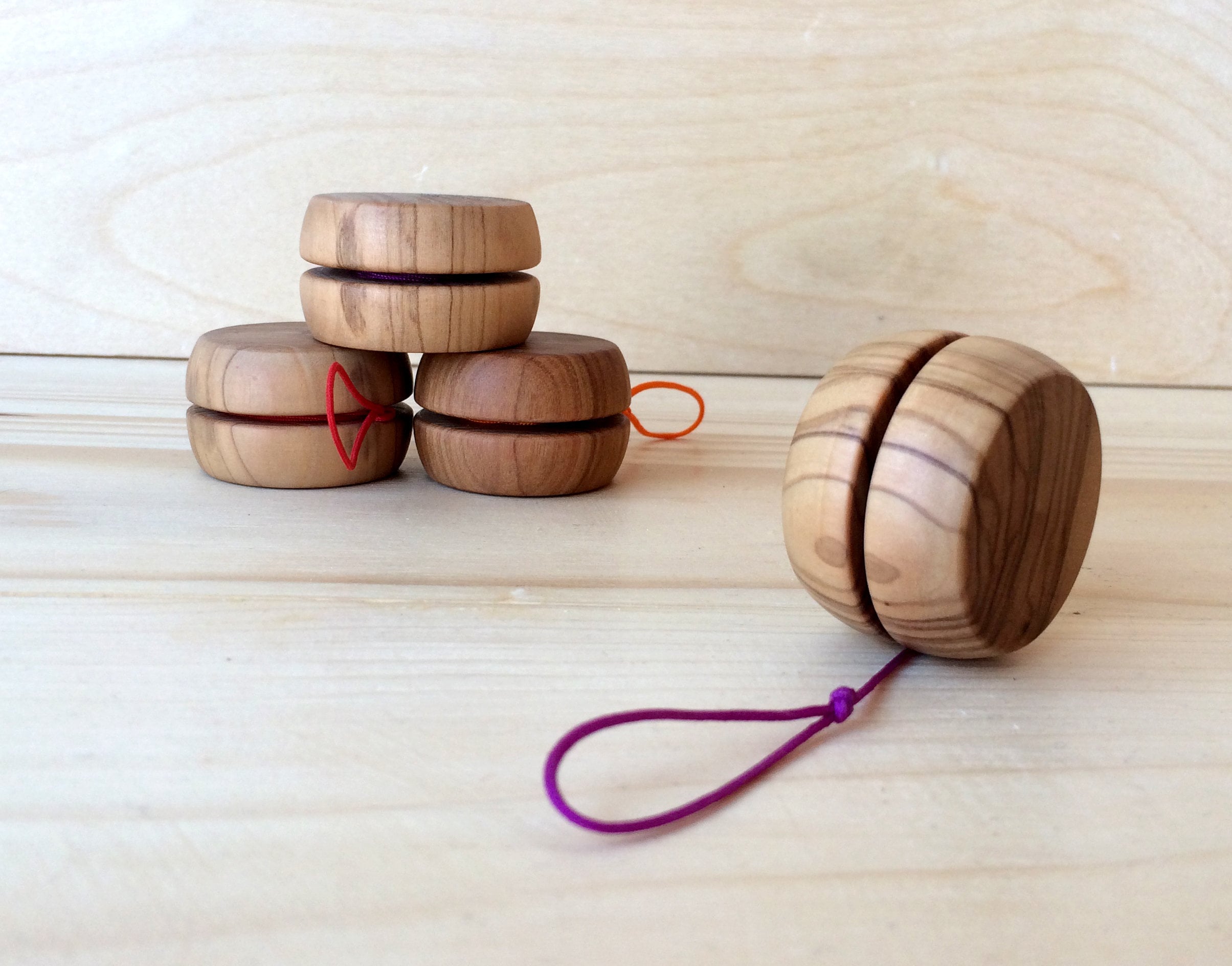 Toys Toys & Games Standard Handmade Wood YoYo with Ball Bearing YoYo