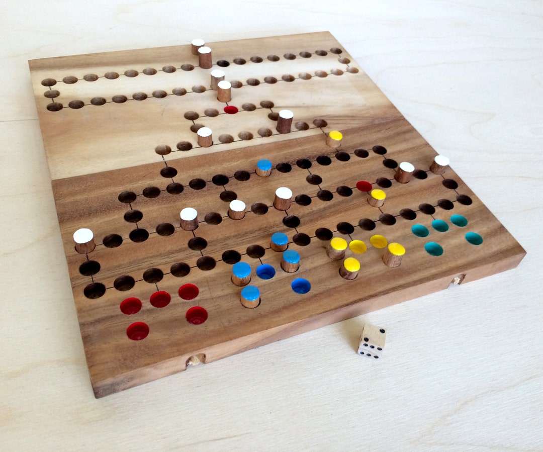 Barricade Board Game – Wooden Strategy Game For 2-4 Players, Family Fun