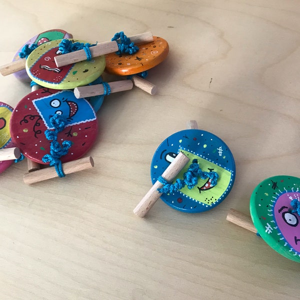 Wooden Button - Etsy