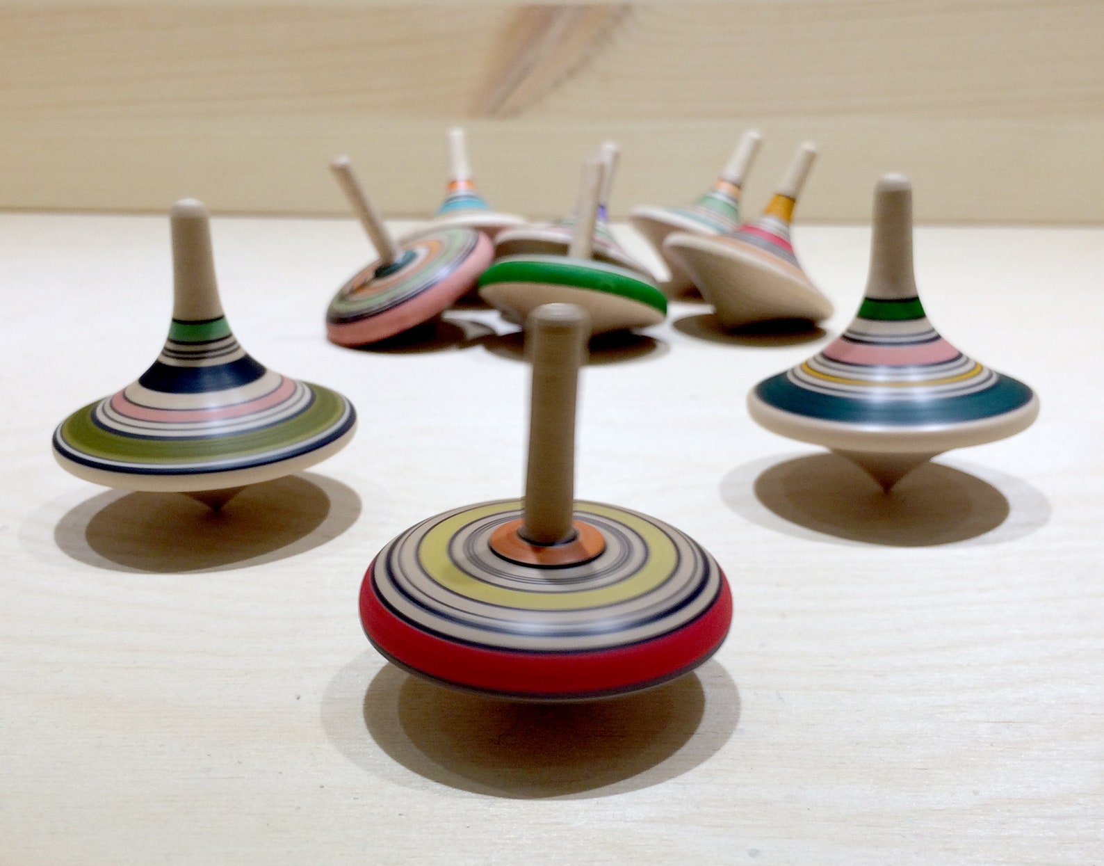 Wooden Inception Spinning Top Handmade Tops Spinning Tops Etsy
