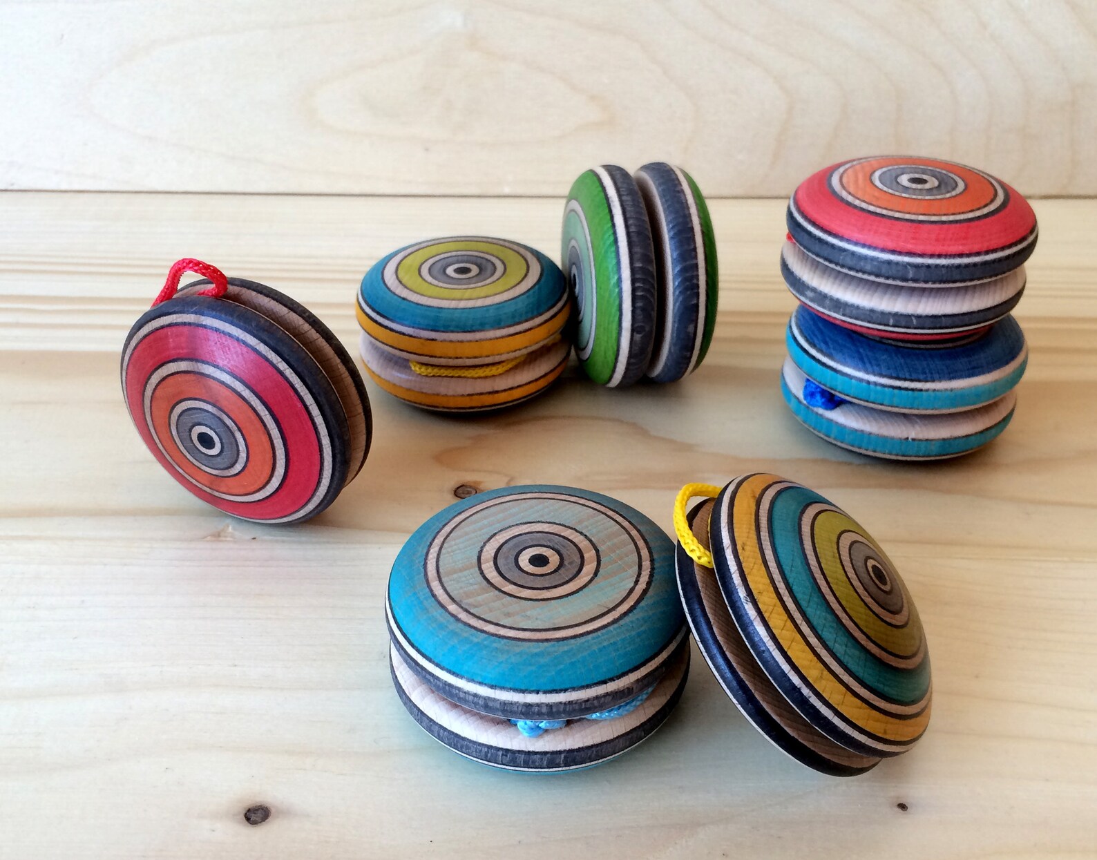 Yoyo hecho a mano Yoyo de madera Yoyo Old Time Classic Etsy