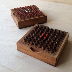 Othello Wooden Board, Wooden Family Game, Wood Eco Game, Vintage Wooden Game, Game For All, Strategy Game, Handmade Reversi Board Game