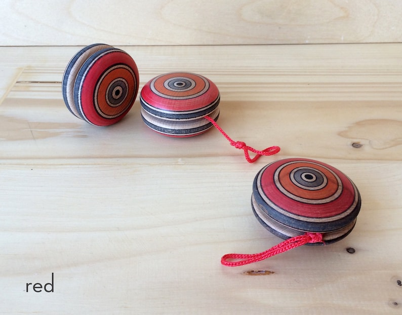 Yoyo hecho a mano Yoyo de madera Yoyo Old Time Classic Etsy