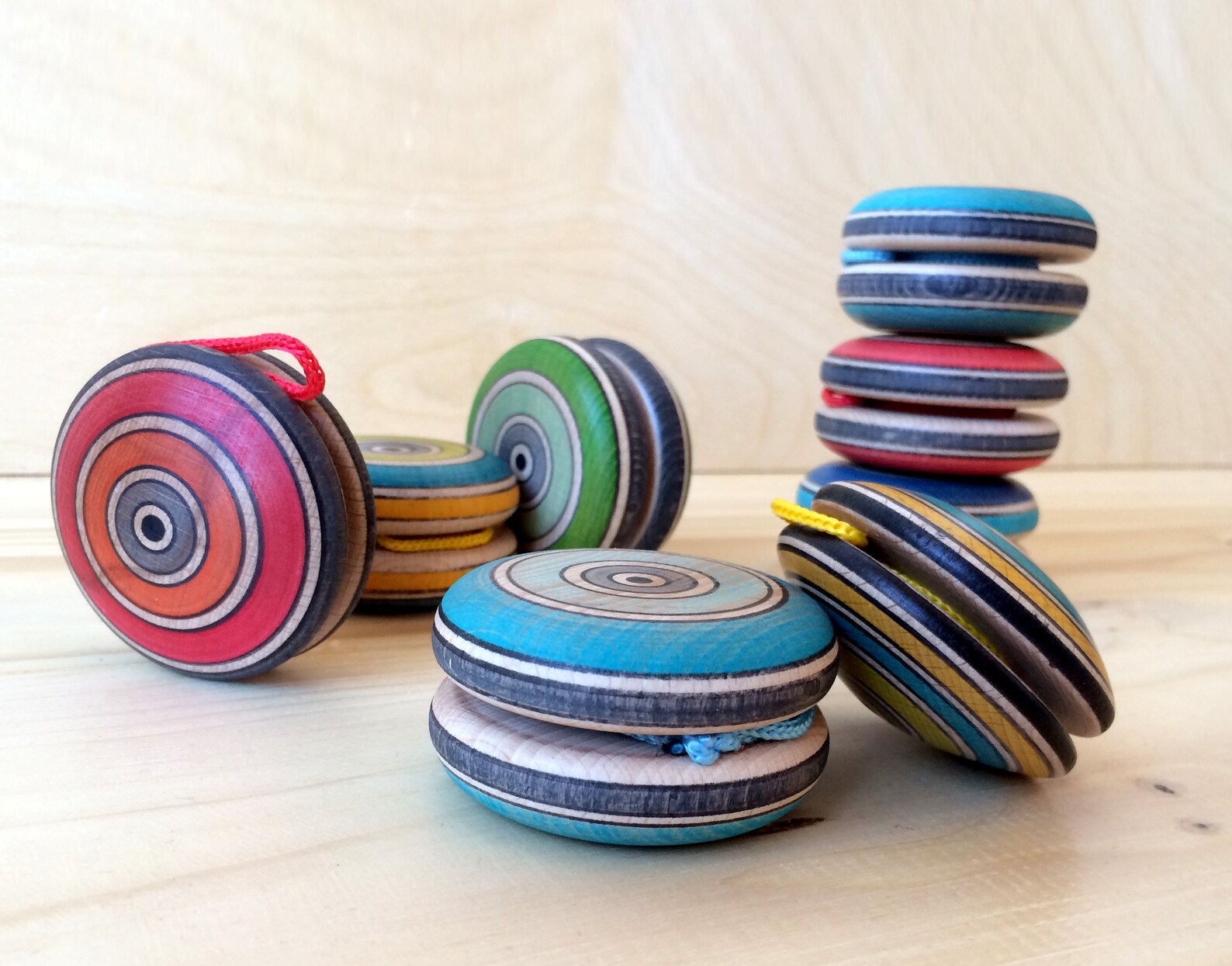 Yoyo hecho a mano Yoyo de madera Yoyo Old Time Classic Etsy