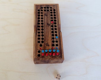 Racing Horse Handmade Game, Strategy Game, Family Board Game, Game For Kids, Eco, Traditional Game, Racing Horse, Vintage Old School Games