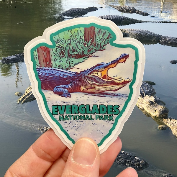 Everglades National Park Weatherproof Sticker