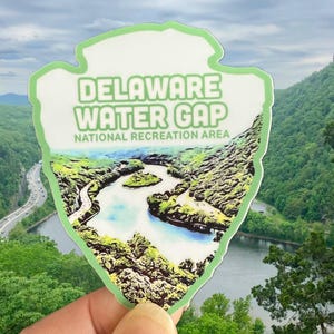Delaware Water Gap National Recreation Area Weatherproof Vinyl Sticker