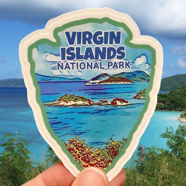 Virgin Islands National Park Weatherproof Sticker