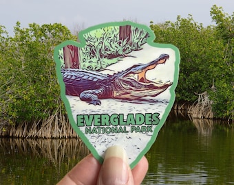 Everglades National Park Weatherproof Sticker