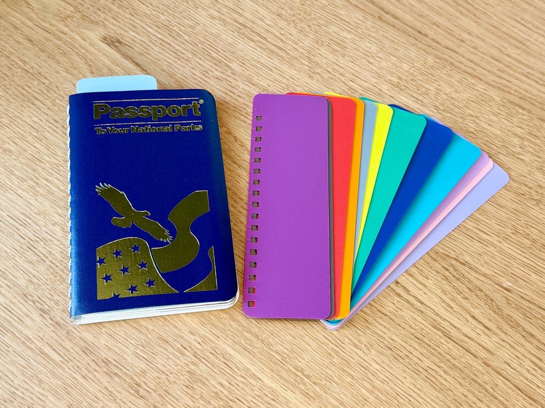National Park Classic Edition Passport Removable Bookmark Dividers ...