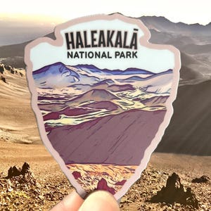 Haleakalā National Park Weatherproof Vinyl Sticker