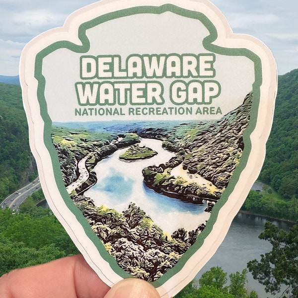 Delaware Water Gap National Recreation Area Weatherproof Vinyl Sticker