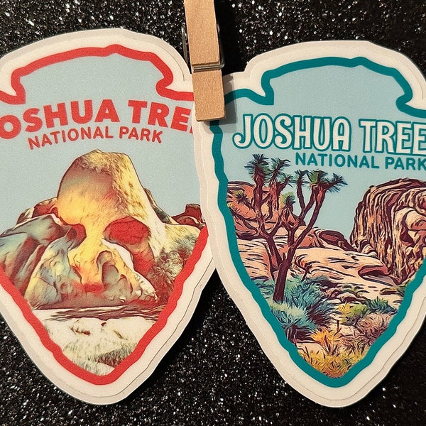 Joshua Tree National Park Weatherproof Vinyl Sticker