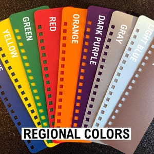 National Park Passport Removeable Bookmark Dividers- Plastic- For Classic Edition