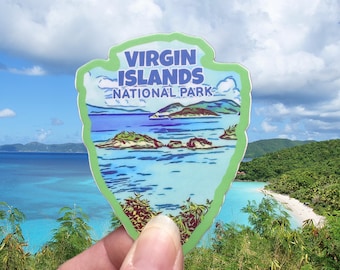 Virgin Islands National Park Weatherproof Sticker