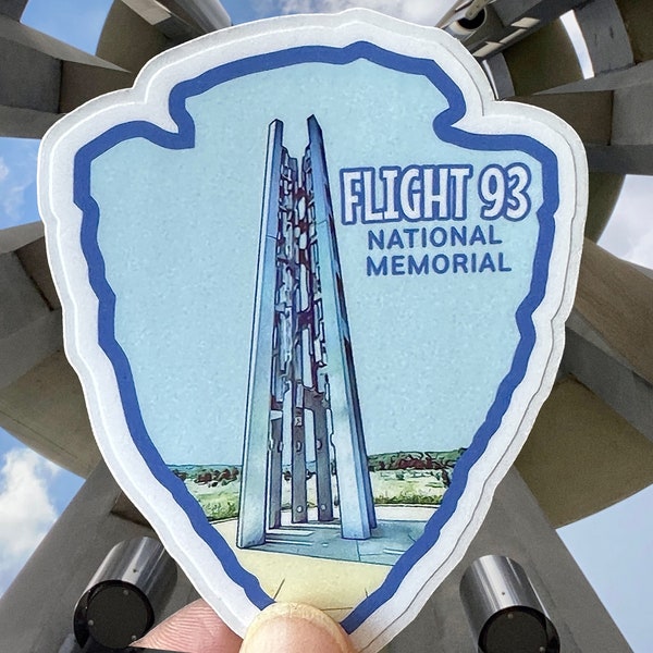 Flight 93 National Memorial Weatherproof Vinyl Sticker