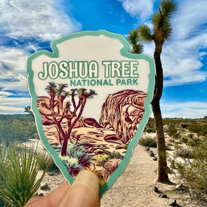 Joshua Tree National Park Weatherproof Vinyl Sticker