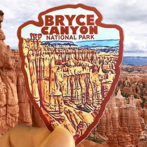 Bryce Canyon National Park Weatherproof Vinyl Sticker