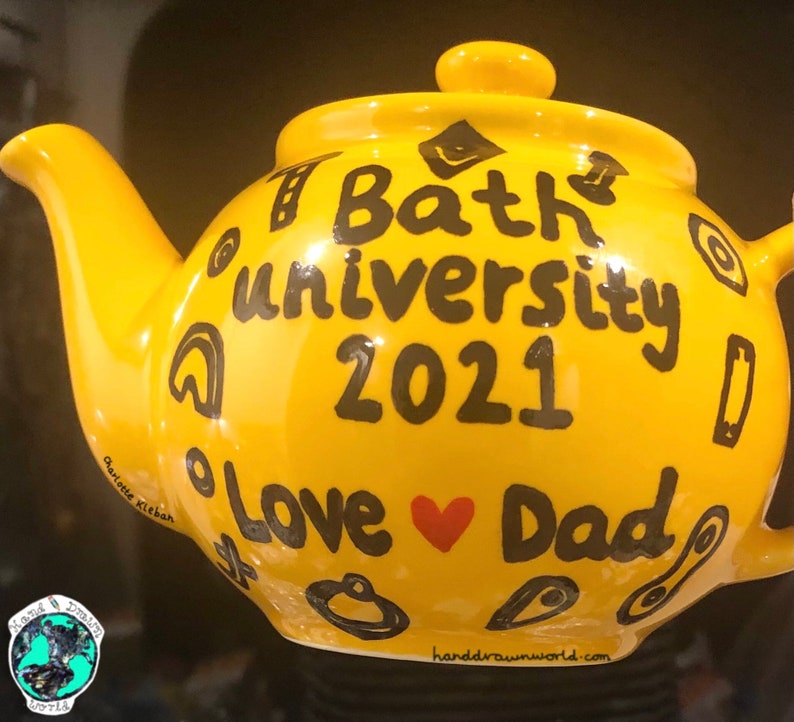 Personalised teapot, gifts for him, Dad gifts, gifts for Dad, Grandad gifts, male gift, personalised gifts, customised gift image 5