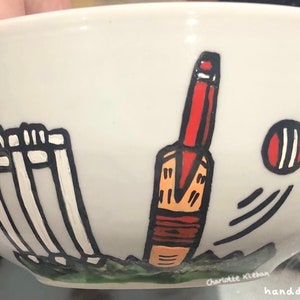 Cricket Schale, personalisierte Schale, Geschenke zum Vatertag, Cricket Liebhaber, Geschenke für Papa