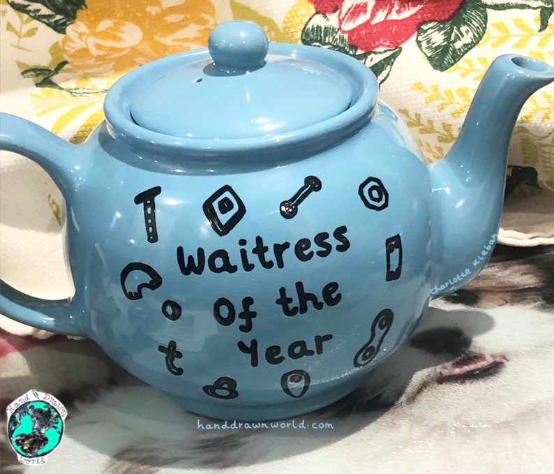 Personalised teapot, gifts for him, Dad gifts, gifts for Dad, Grandad gifts, male gift, personalised gifts, customised gift image 6