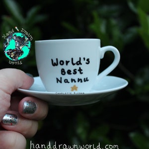 Espresso cup, personalised coffee cup, gifts for him, gifts for her, Birthday gifts, stocking stuffers, stocking fillers, Christmas gifts