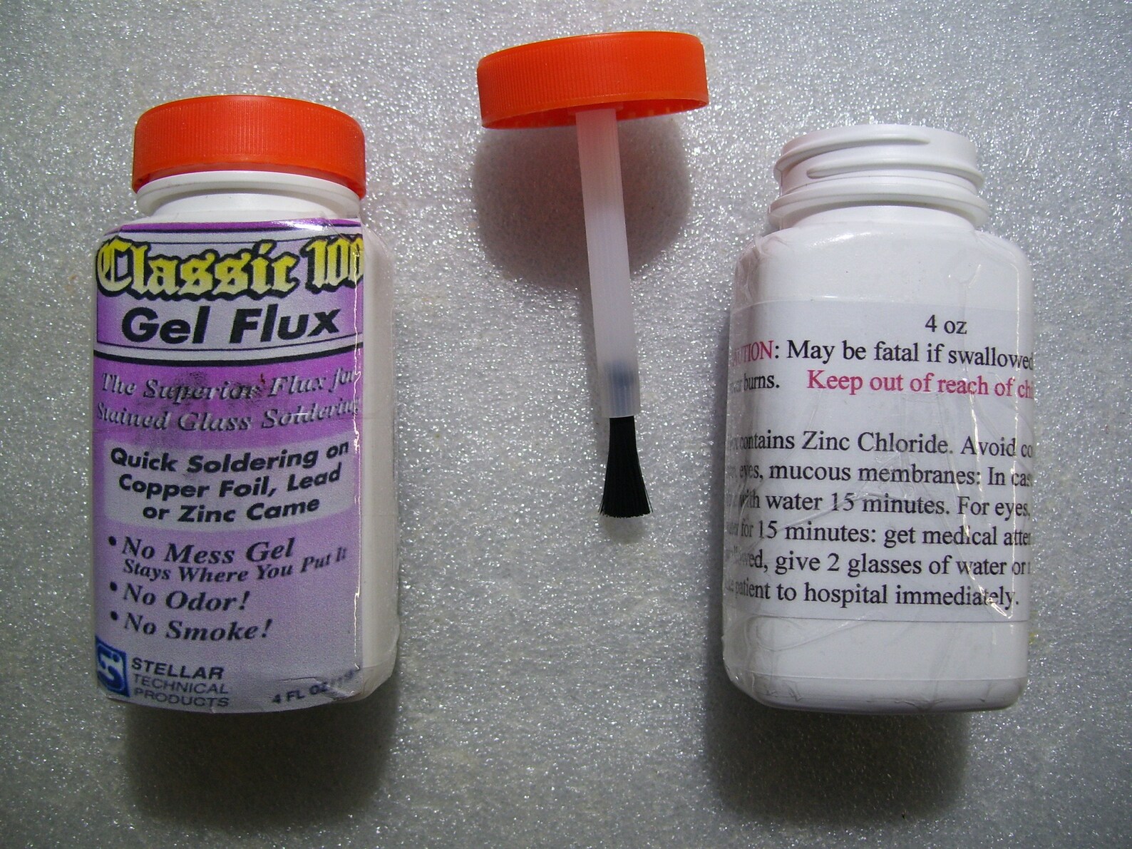 Classic 100 Stained Glass Gel Flux No Odor & No Smoke 4 Etsy