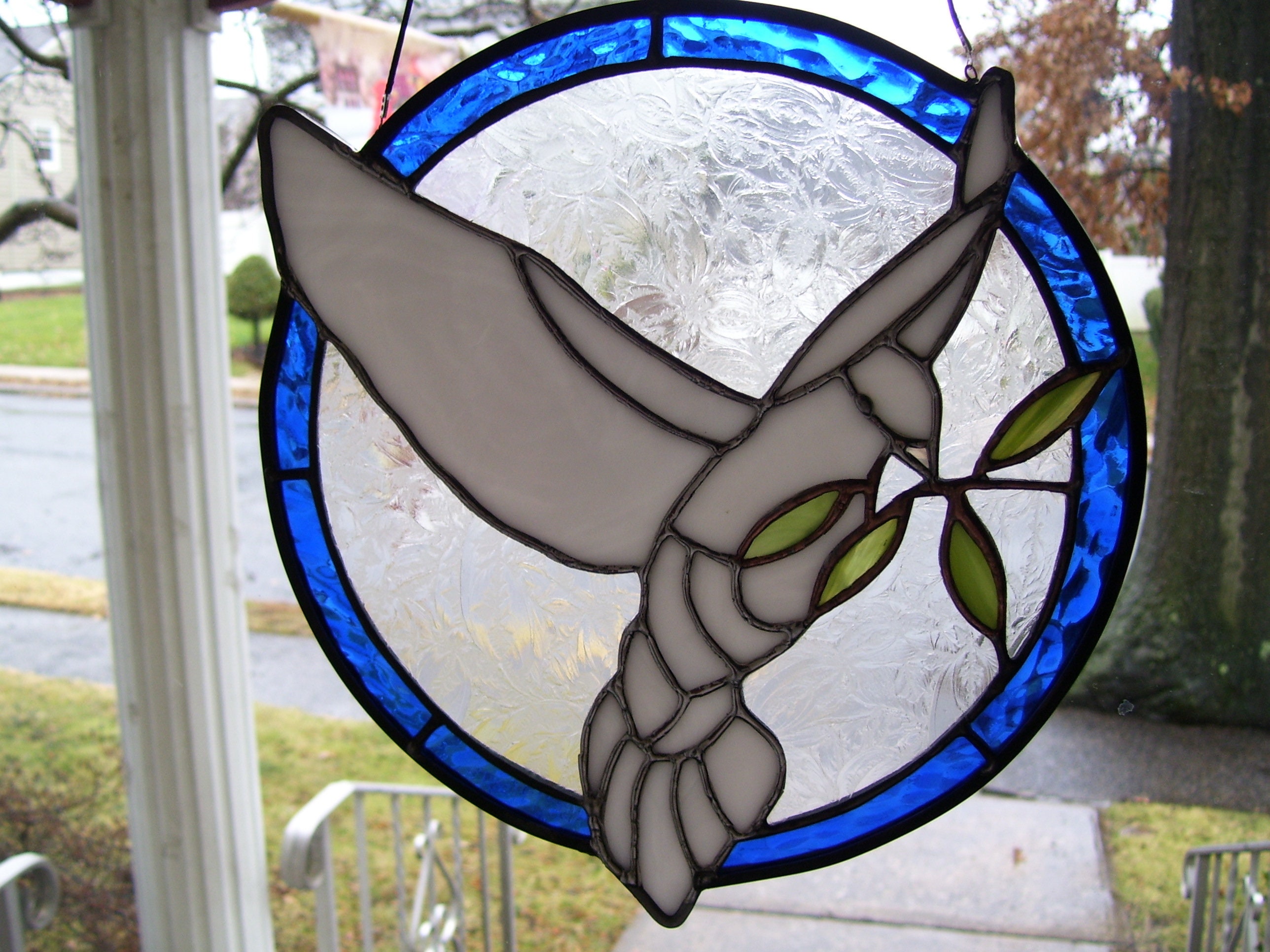 Stained Glass Dove Of Peace