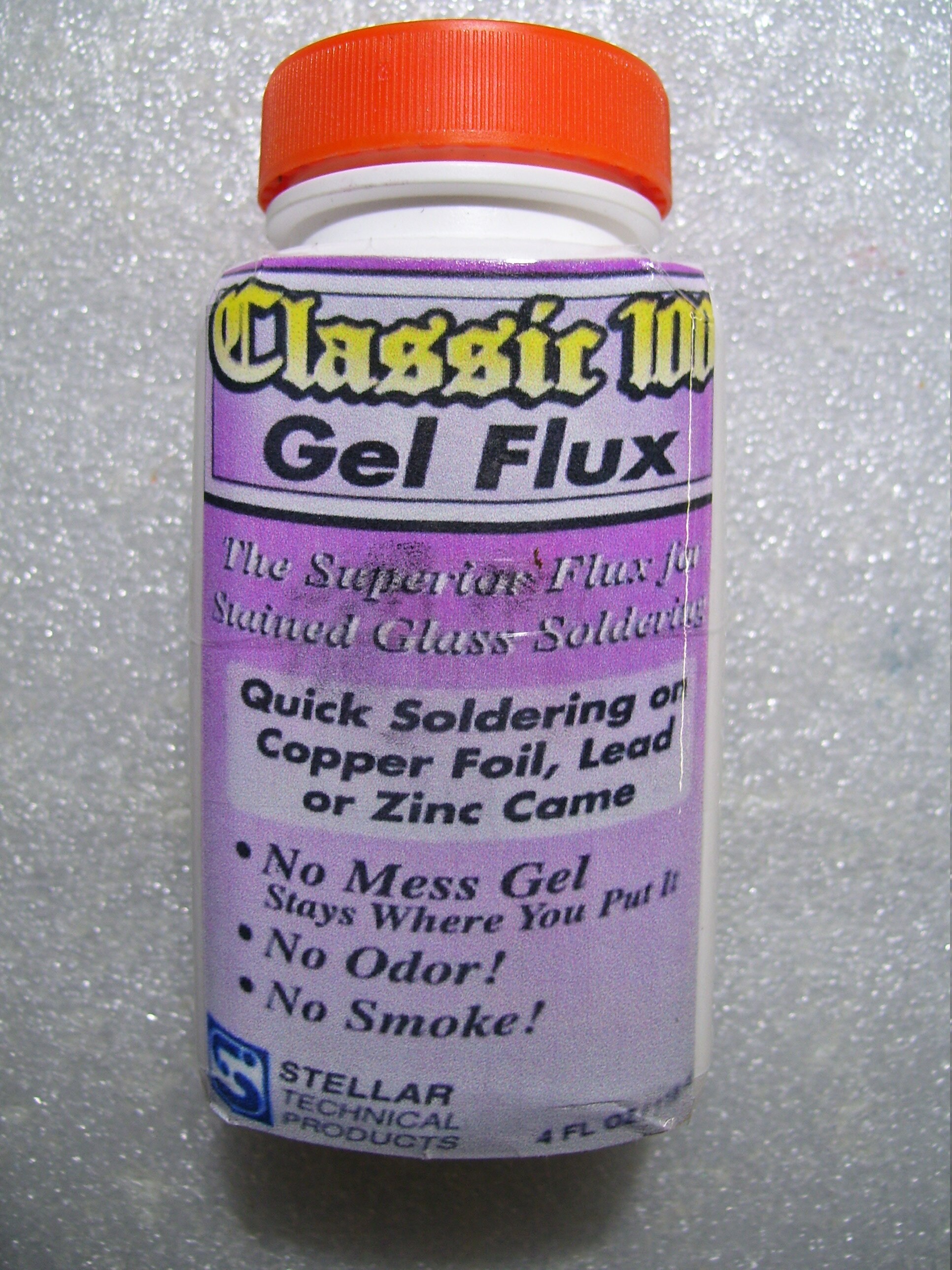 Classic 100 Stained Glass Gel Flux No Odor & No Smoke 4 Etsy