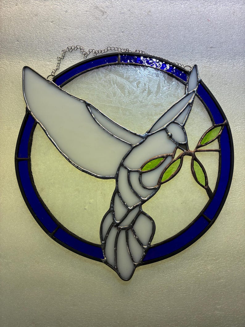 Stained Glass Dove of Peace Sun Catcher - Etsy