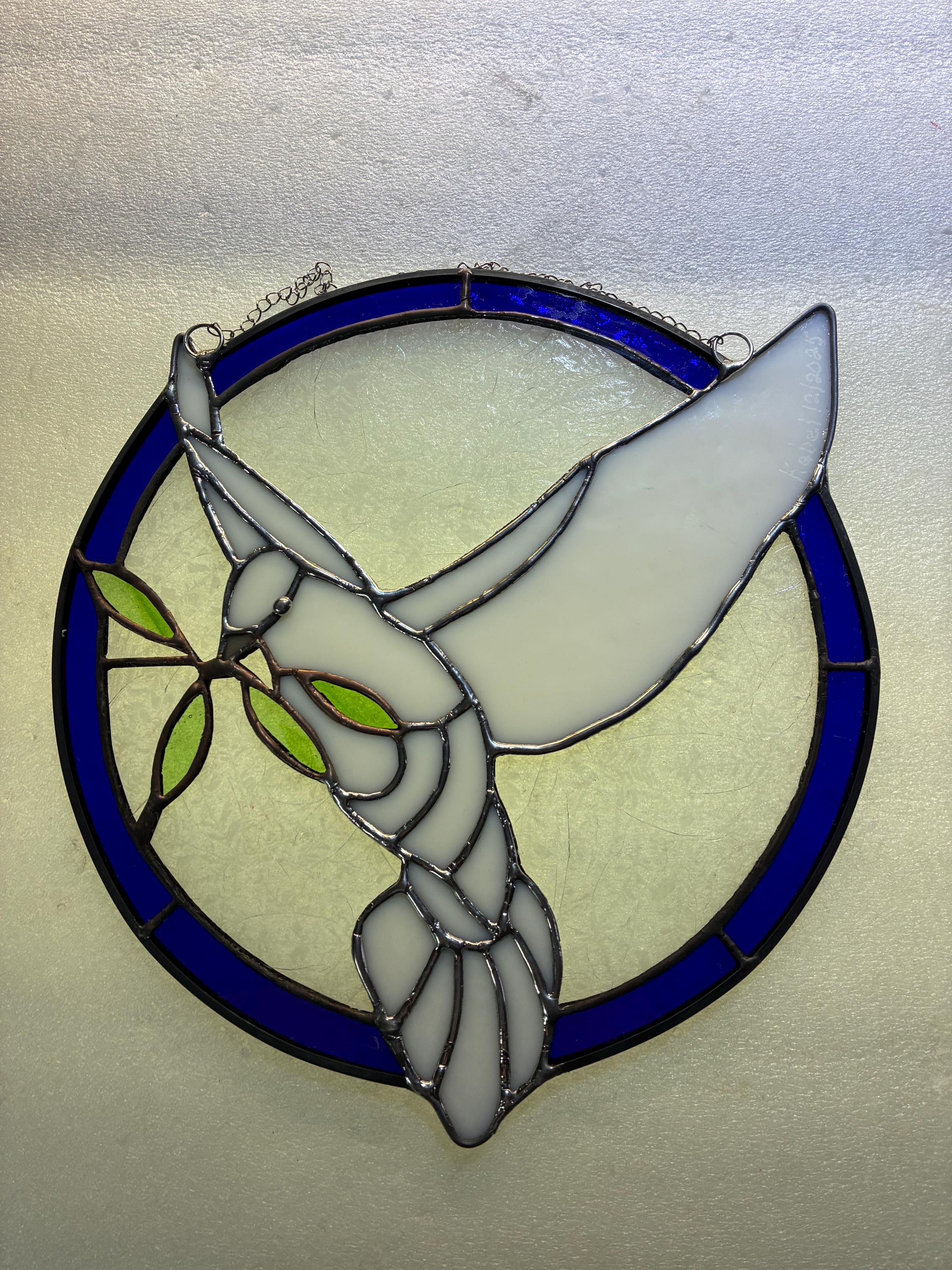 Stained Glass Dove of Peace Sun Catcher - Etsy