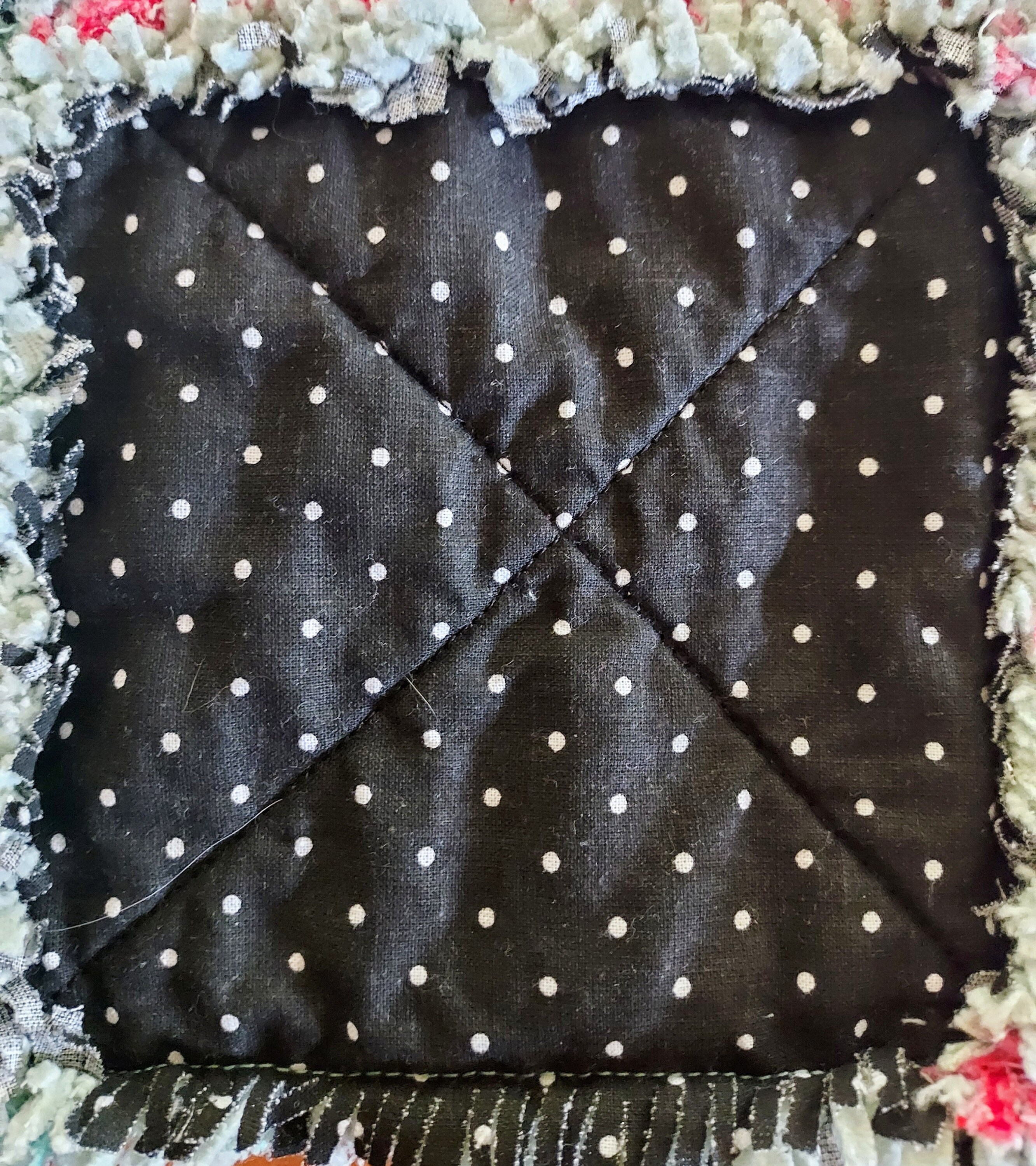 R1152 Handmade Ladybug Baby Rag Quilt - Etsy