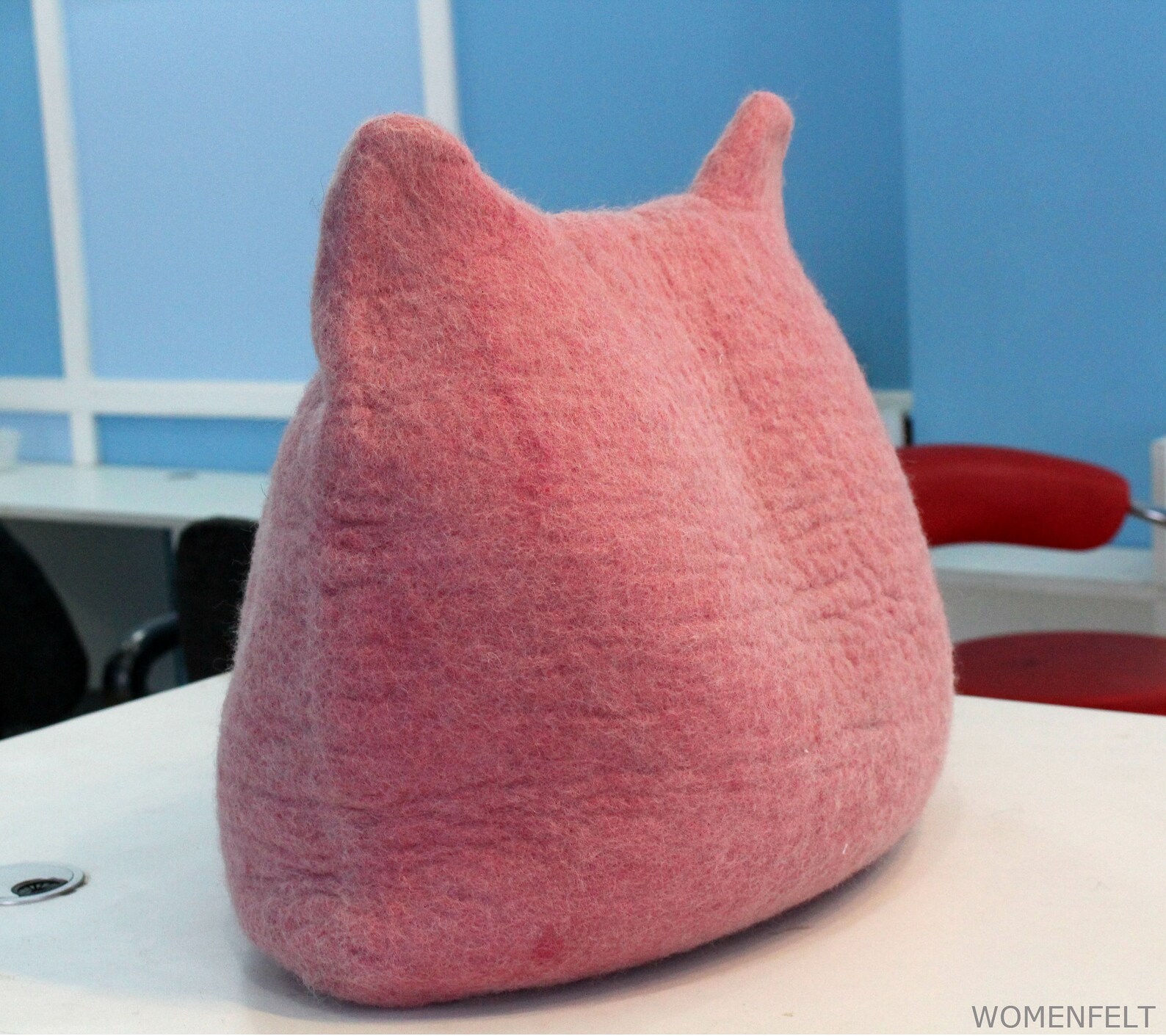 Cozy cat cave.Pink cat houseCat bed Etsy