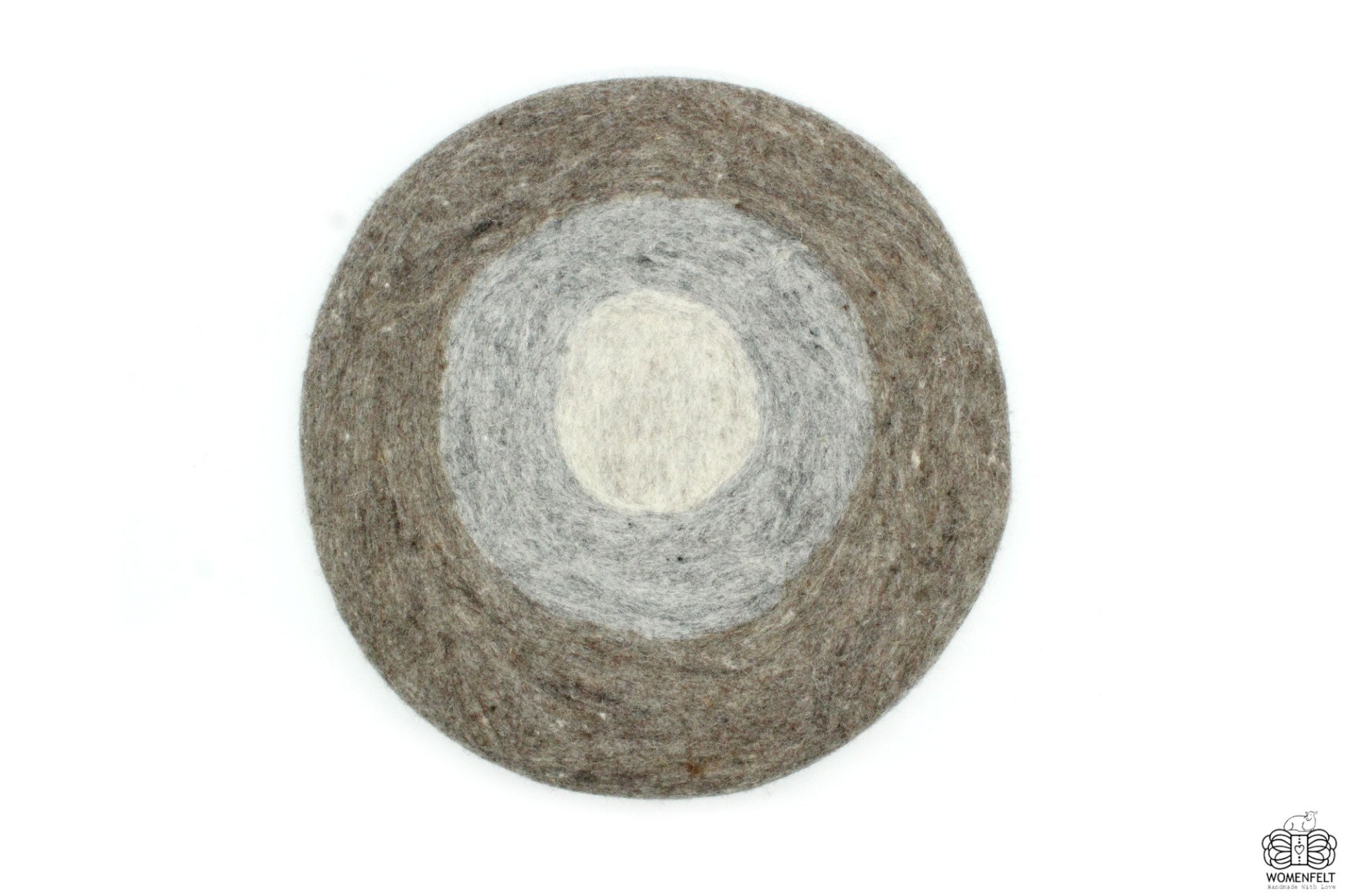 Wool Round Chair Pad 35 CM Felt Handmade Chair Cushion Etsy