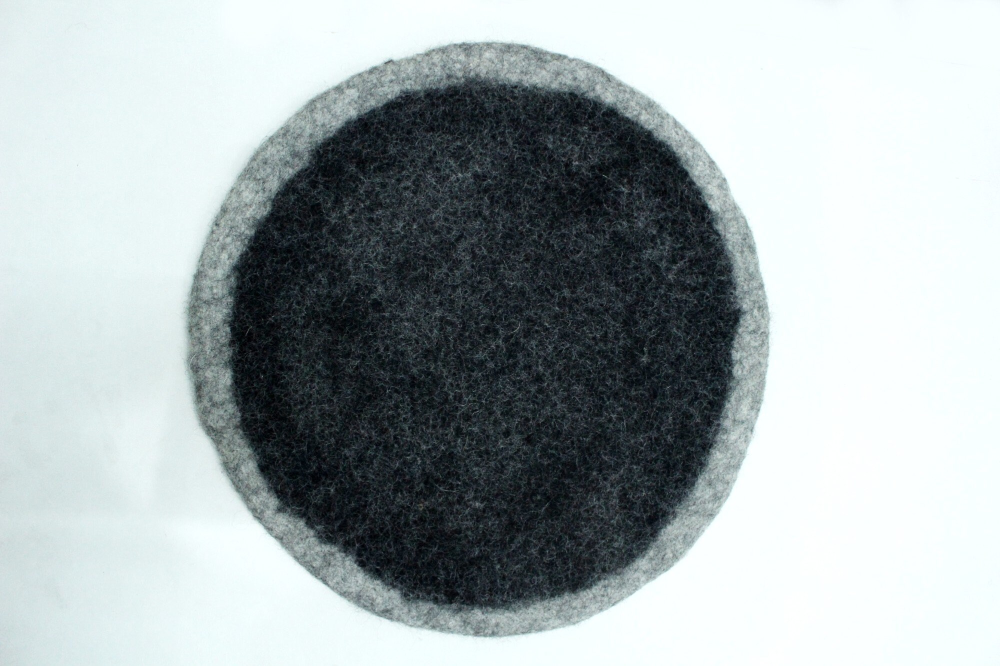 Round Placemat Wool Felt Table Pad housewarming Gift Felt Etsy UK