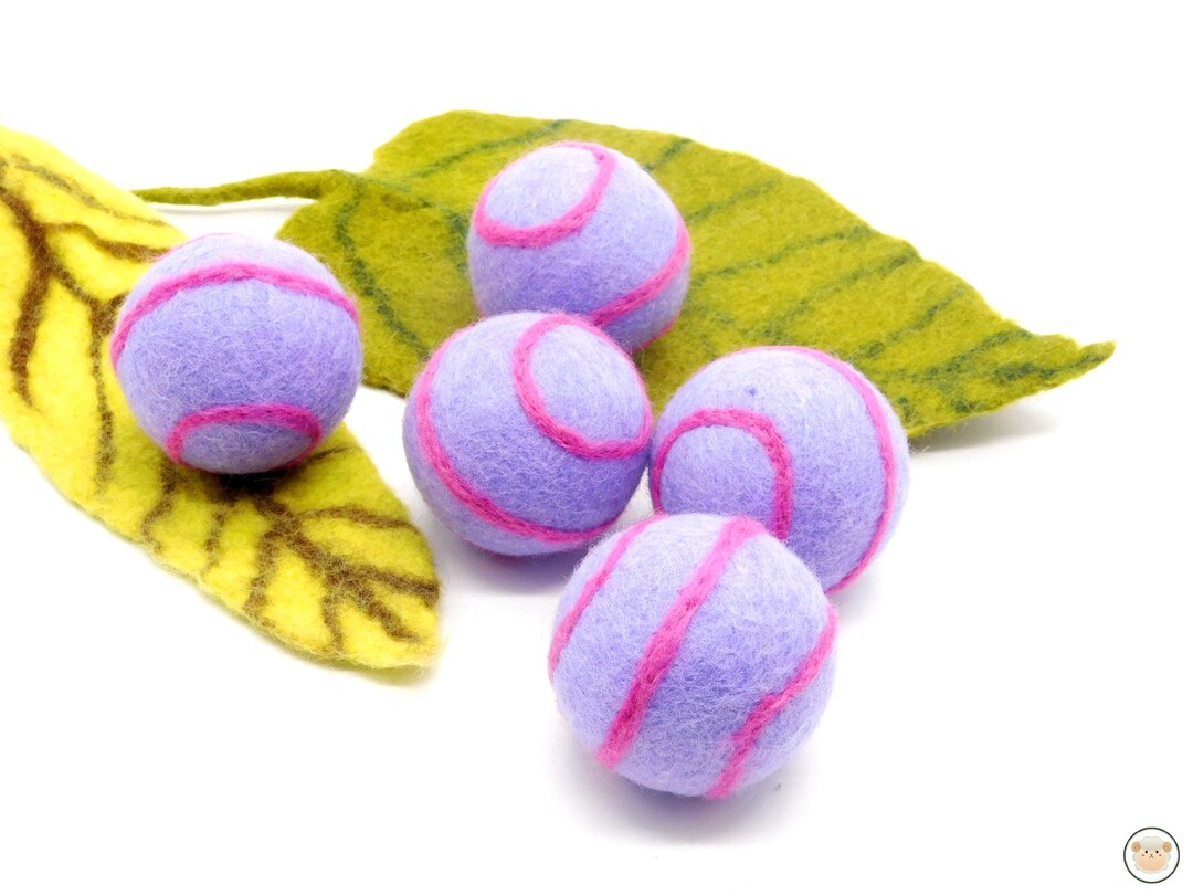 Wool Felt Balls 8 Cm Felt Wool Ball Wholesale DIY Kit 100 Etsy