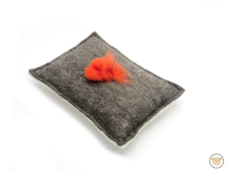 Needle Felting Mat 100 Pure Wool Crafted Needle Felting Etsy