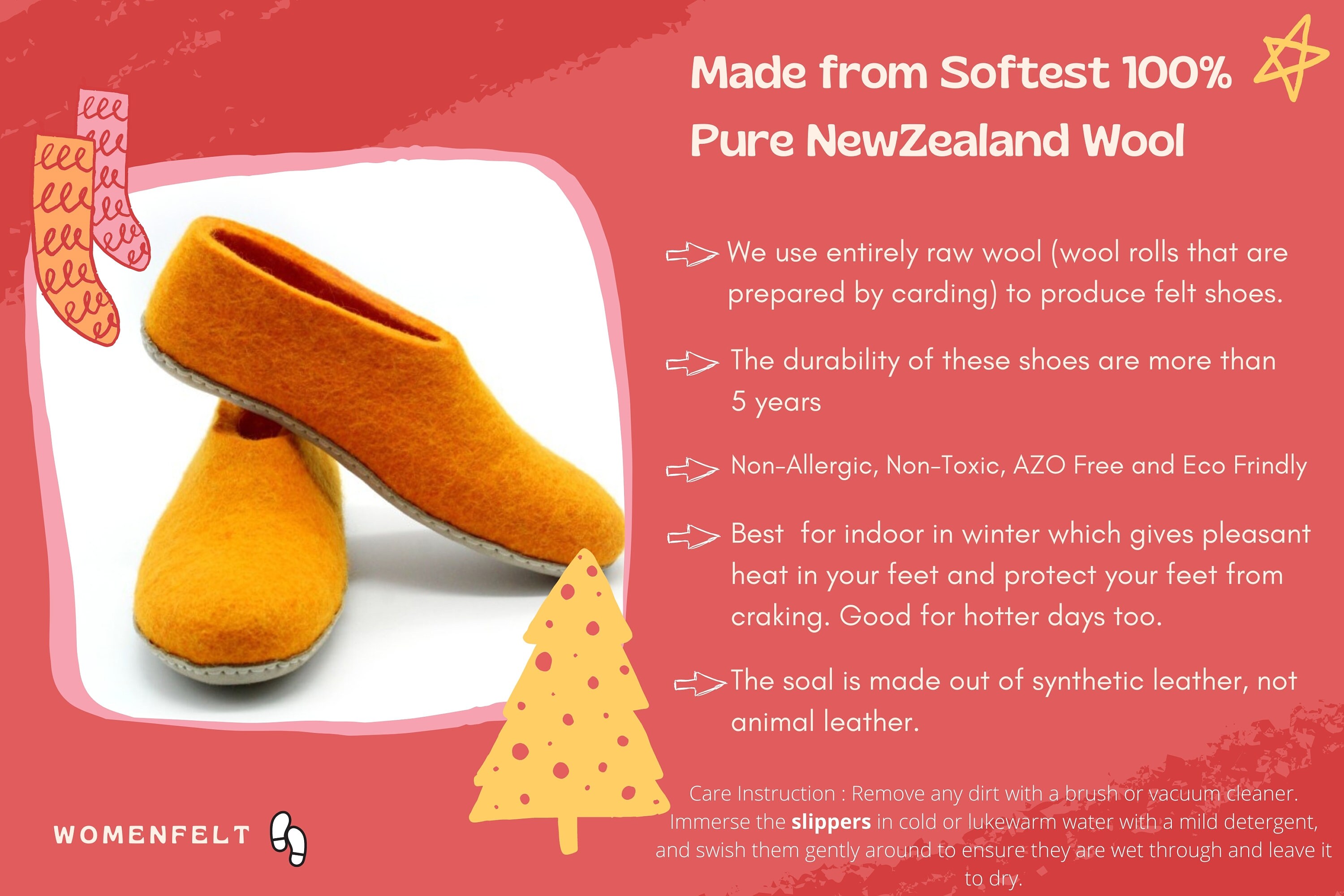 Non toxic shop slippers