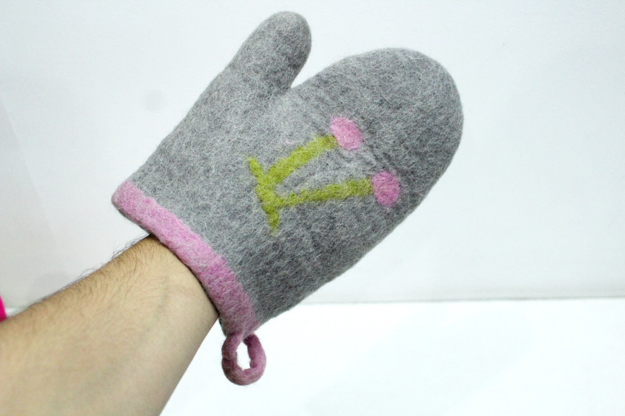 Finger Thumb Pot Holderfelt Hot Padsset of One Pairfelted Etsy Canada