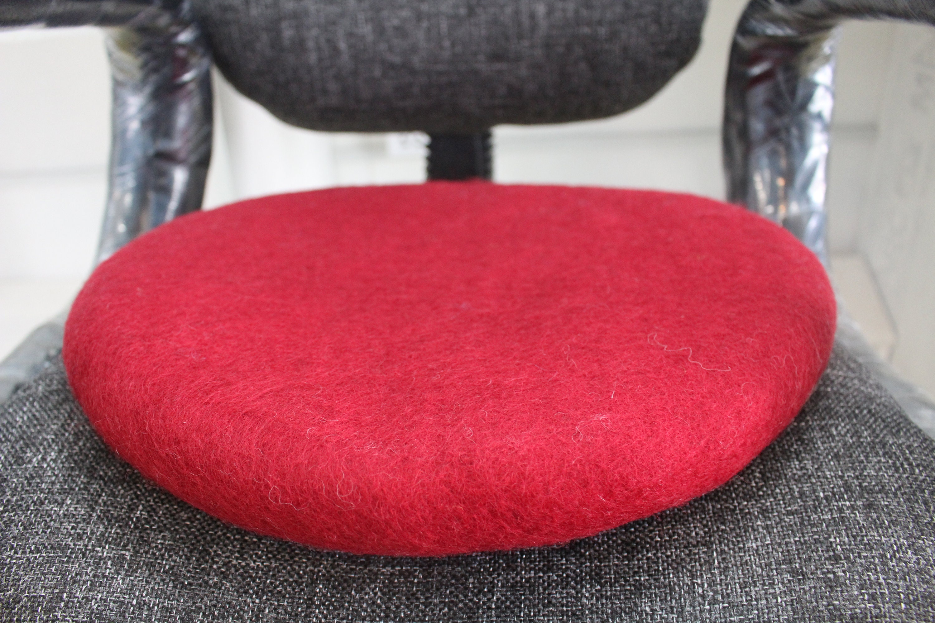 35 CM Natural Handmade Chair Pad.Felt Seat Cushion.Home Decor Etsy