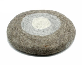 Felt Seat Pad, Three Layered Design Thick Chair Cushion| 35 CM Round Chair Pad for Home and Office| Choose your Colors