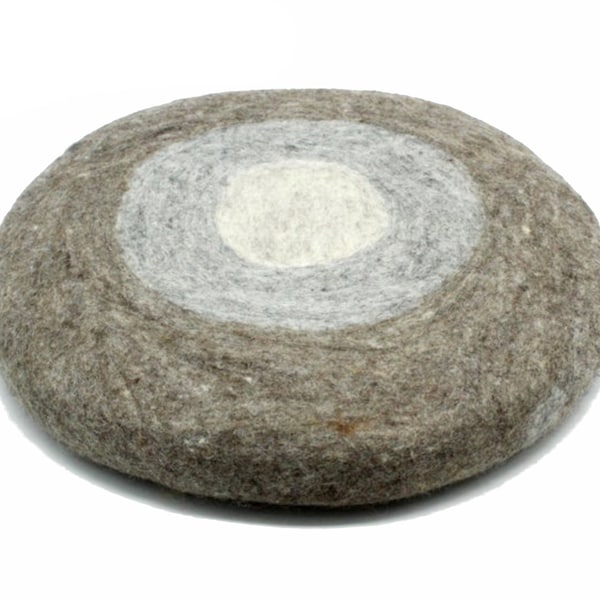 Felt Seat Pad, Three Layered Design Thick Chair Cushion| 35 CM Round Chair Pad for Home and Office| Choose your Colors