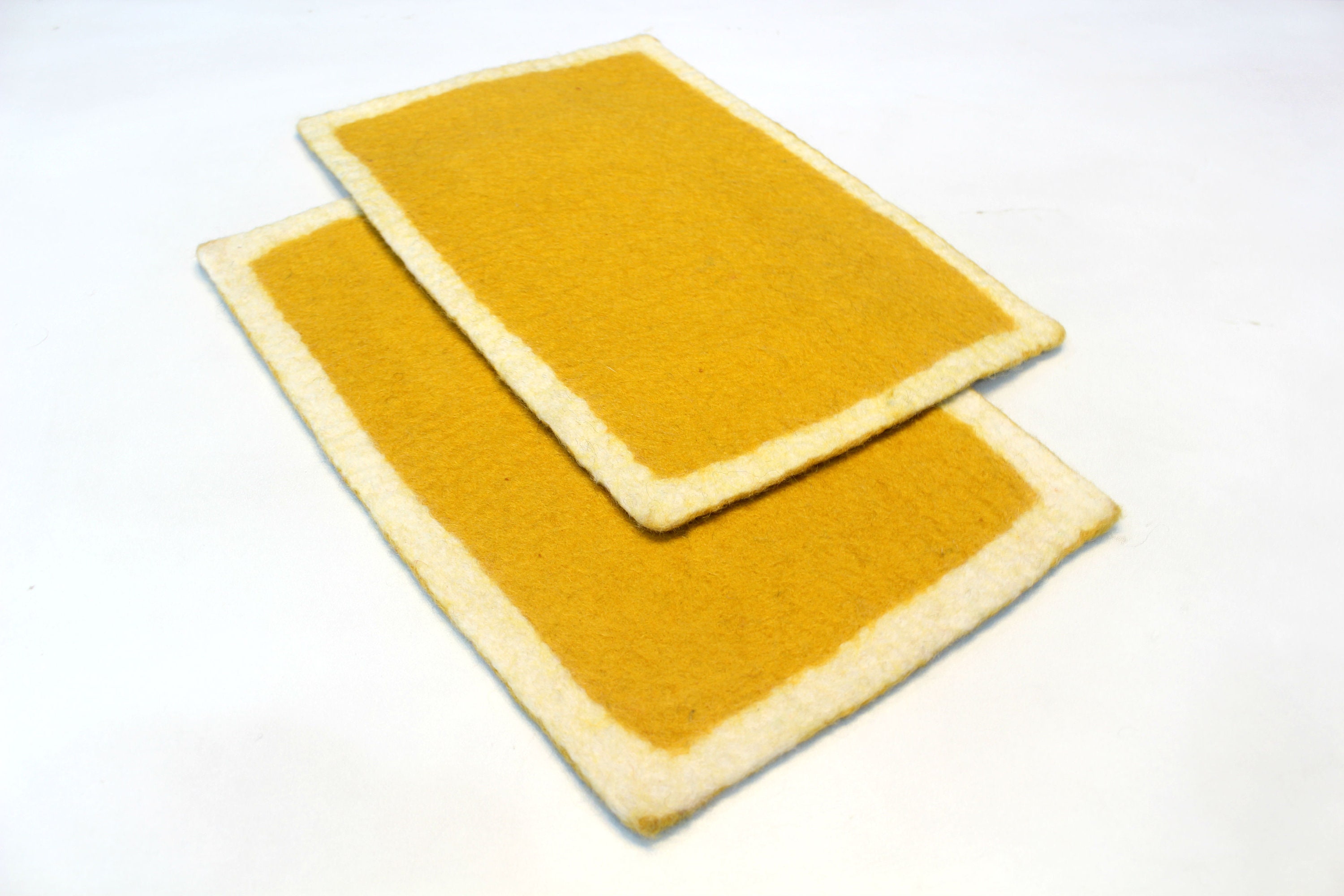 Placemat/ Rectangle Placemat/ Merino Wool Felt Fabric Eco Etsy