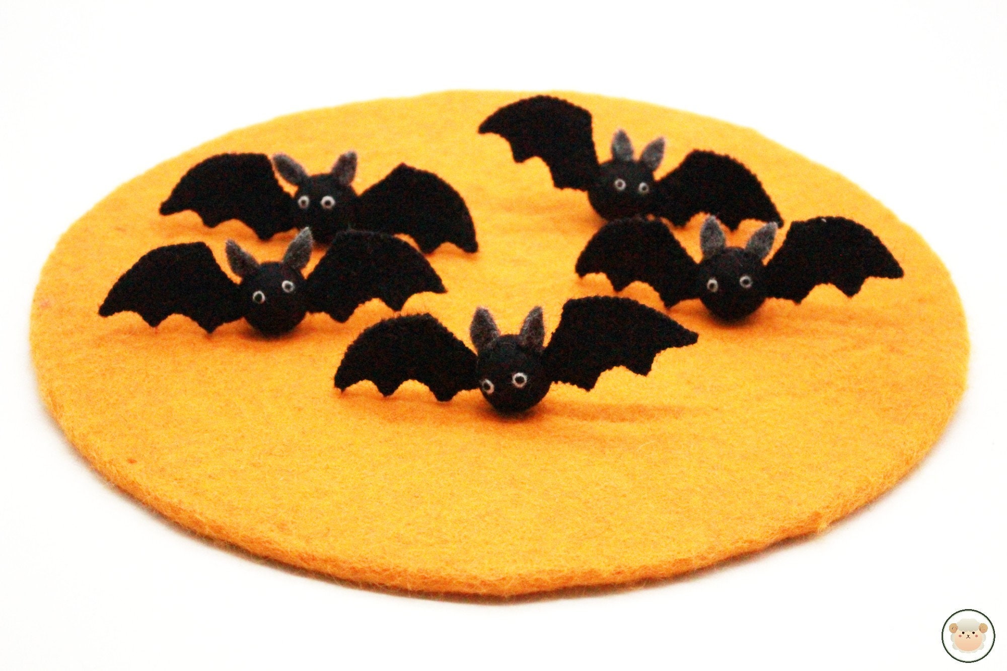 felt wool Bat decoration felt wool Bat decoration