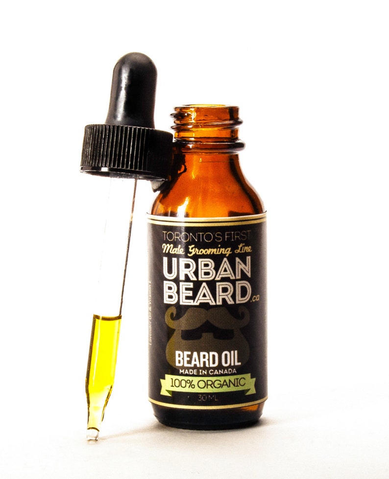 Organic Beard Oil Vegan Friendly Made in Toronto Canada Etsy