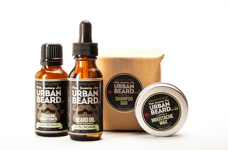 Organic & Vegan Friendly Beard Grooming Gift Pack image 4