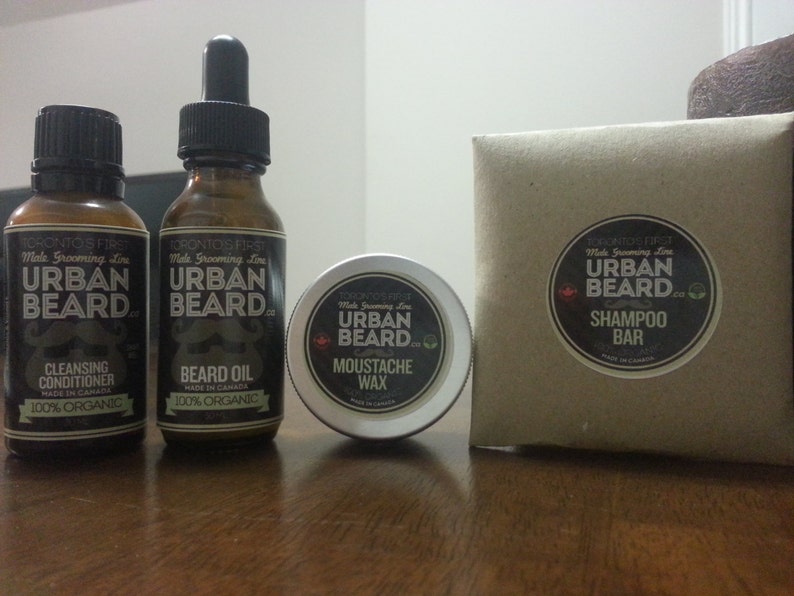 Organic & Vegan Friendly Beard Grooming Gift Pack image 3